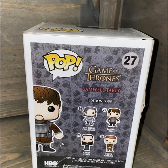 Funko pop samwell tarly #27 vinyl figurine - Picture 3 of 10